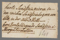 L 01322
<br/>
Label met opschrift
<br/>
<em>Escher von der Linth, Johannes Conrad (1767-1823)</em>